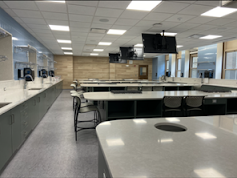 Photo taken of the new classrooms by Roachelle Heavener.